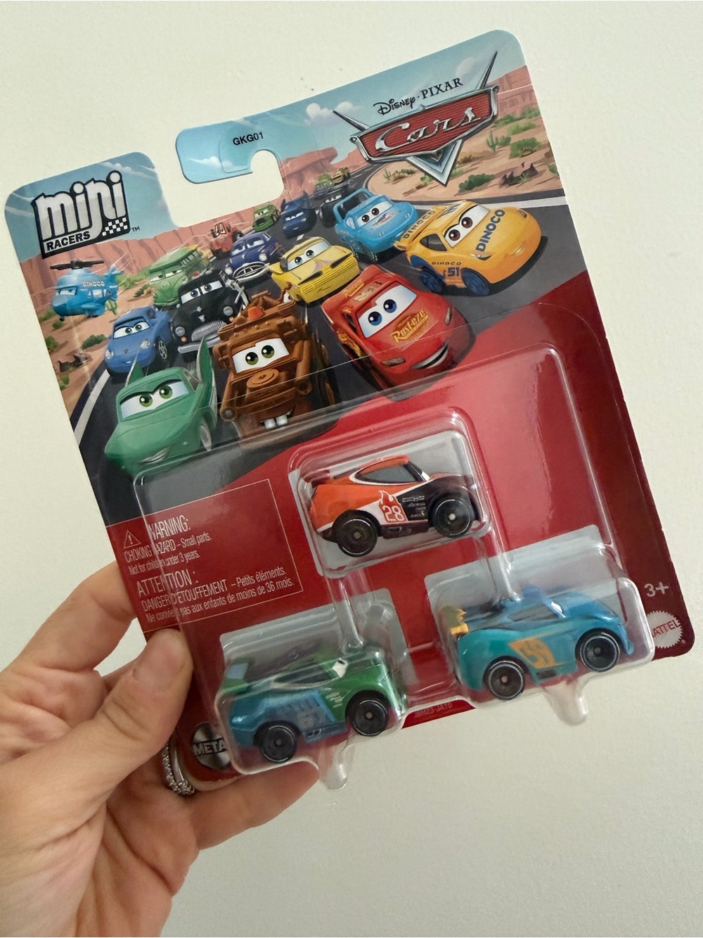 Disney Pixar Cars Mini Racers 3-Pack